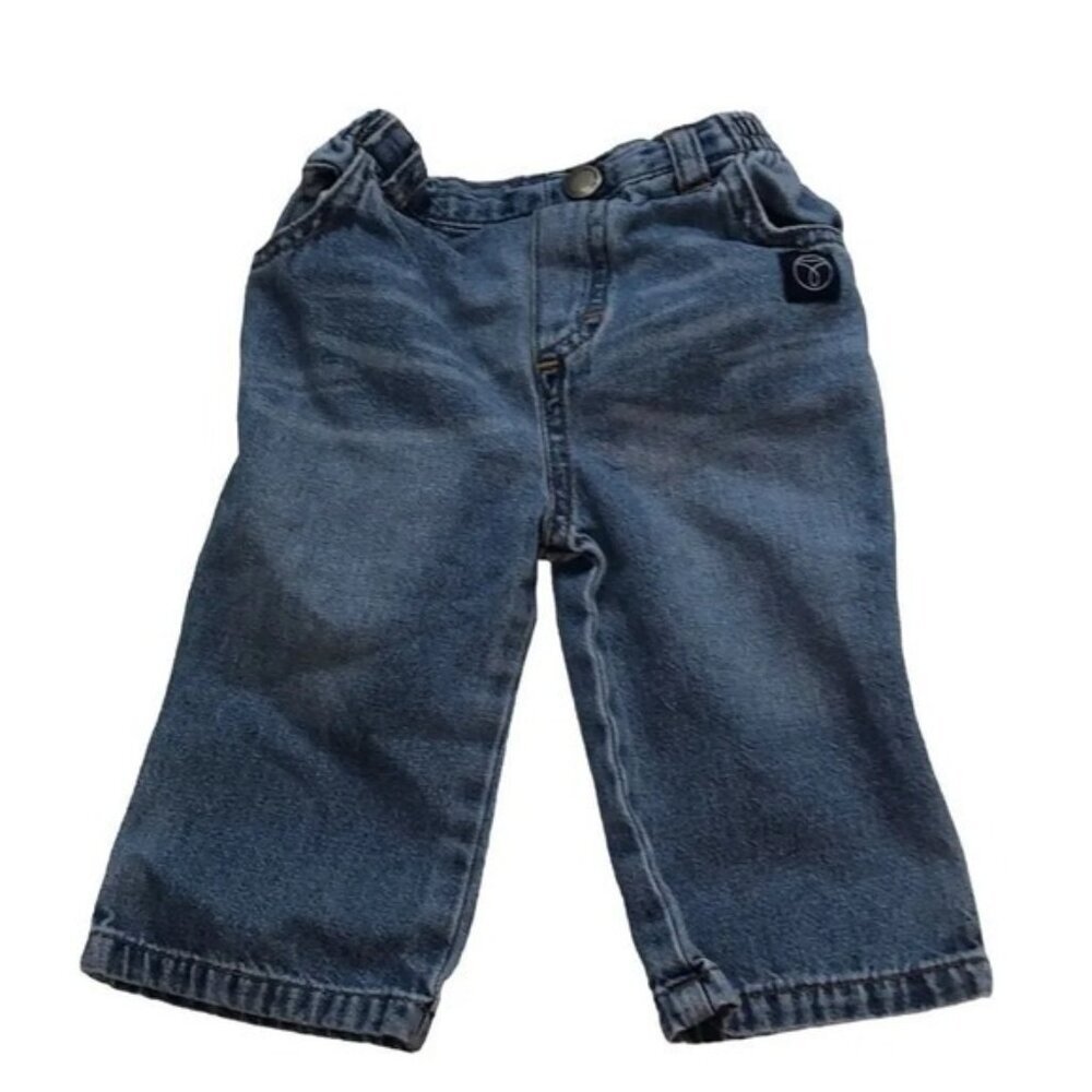 Jeans Boys Denim Elastic Waist Pull On Classic‎ Casual Toddler Pants